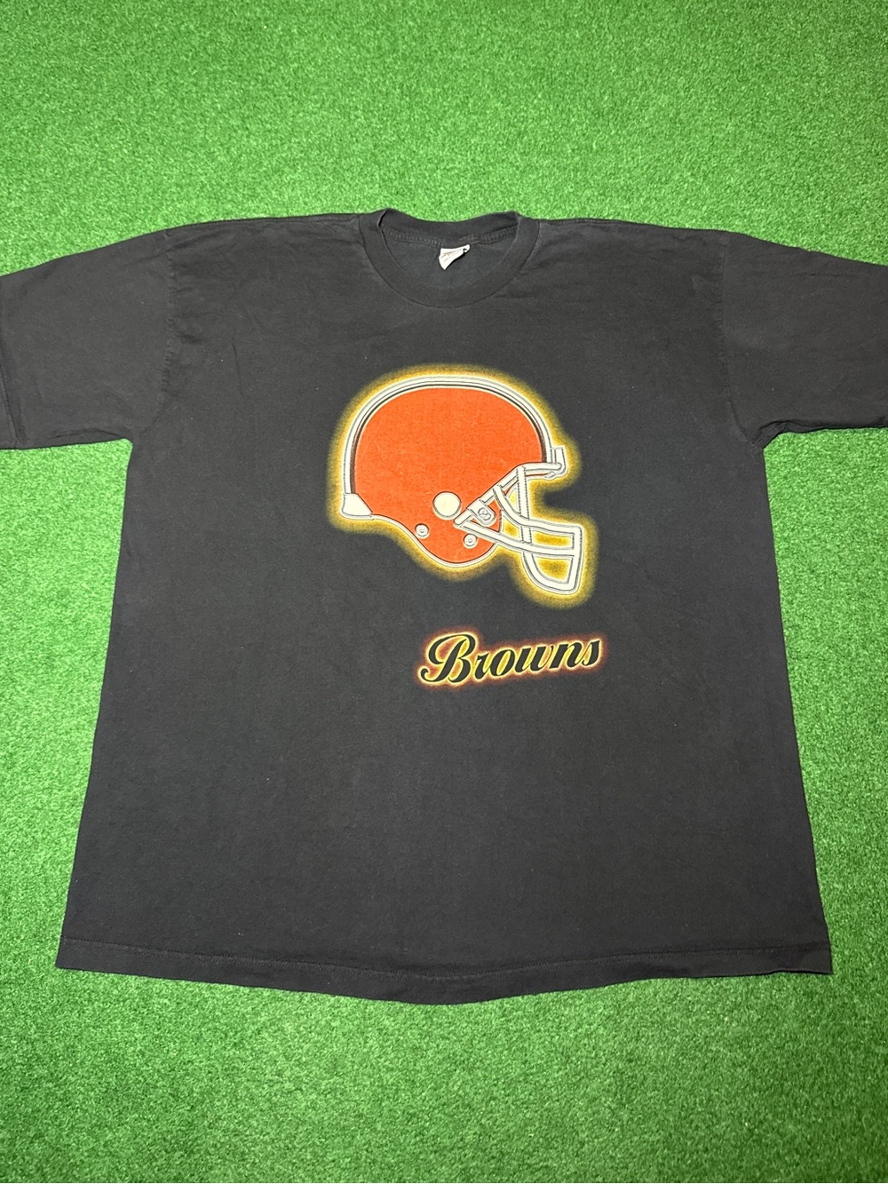 Vintage 90s Cleveland Browns T-shirt, Dawg Pound Big and Tall NFL (Size XXXL)